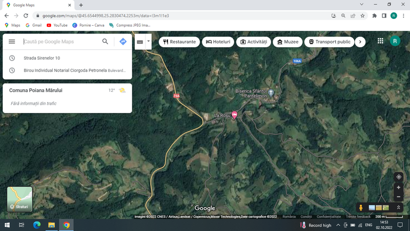 Poiana Marului, Sinca Noua, 3.680 mp teren,